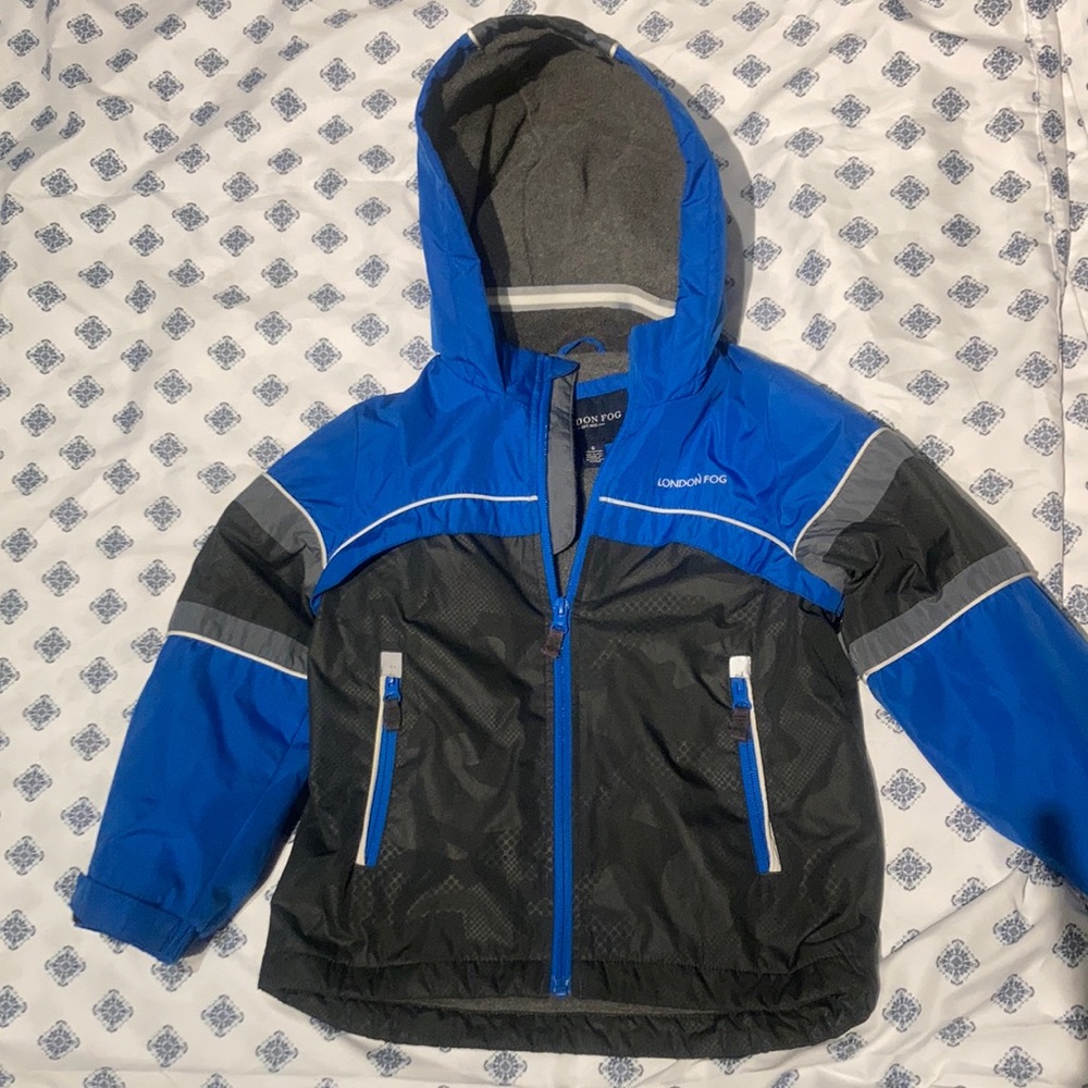 LONDON FOG Boys Size 6 Fleece Lined Winter Coat